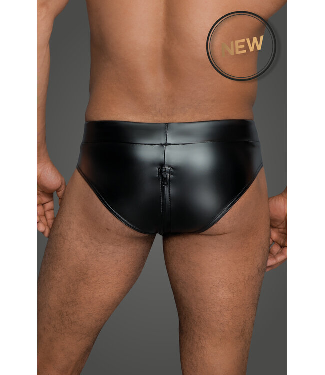 Masculine Shorts with continuous zipper