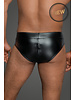 Noir Handmade Masculine Shorts with continuous zipper