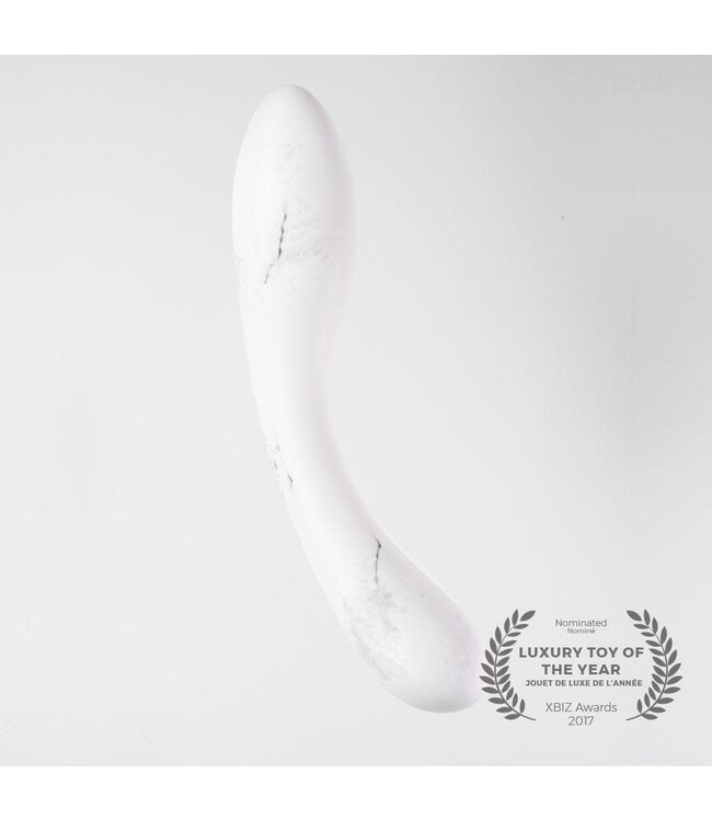 Desirables Marble Dust Porcelain G-Spot Massager Dildo