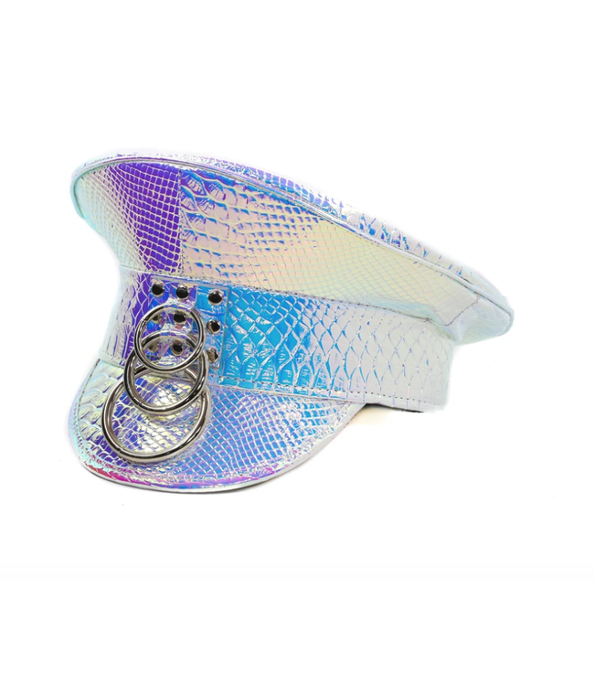 Three Flap Ring Vinyl Hat