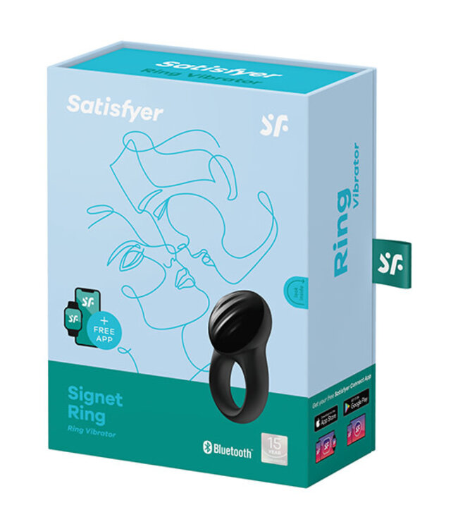 Satisfyer Signet Cock Ring w/Bluetooth App