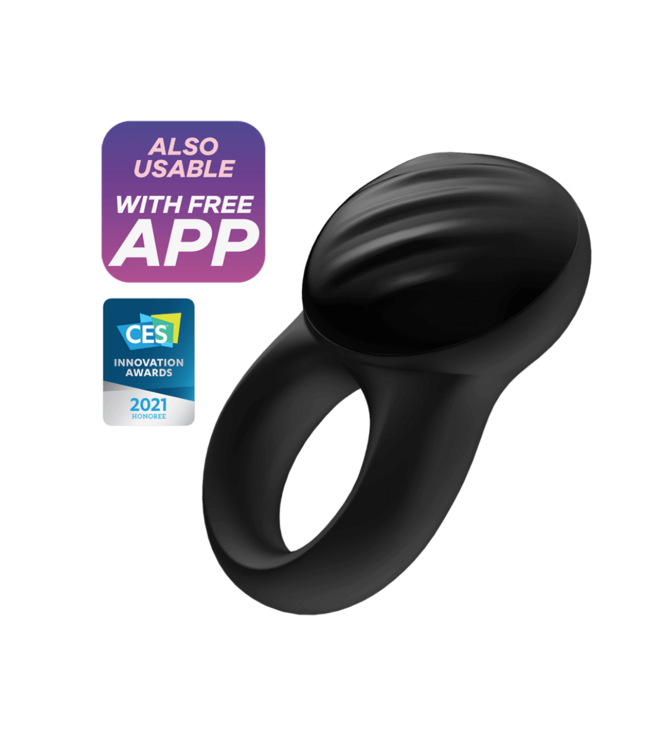 Satisfyer Signet Cock Ring w/Bluetooth App