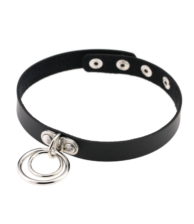 Vegan bratty goth choker