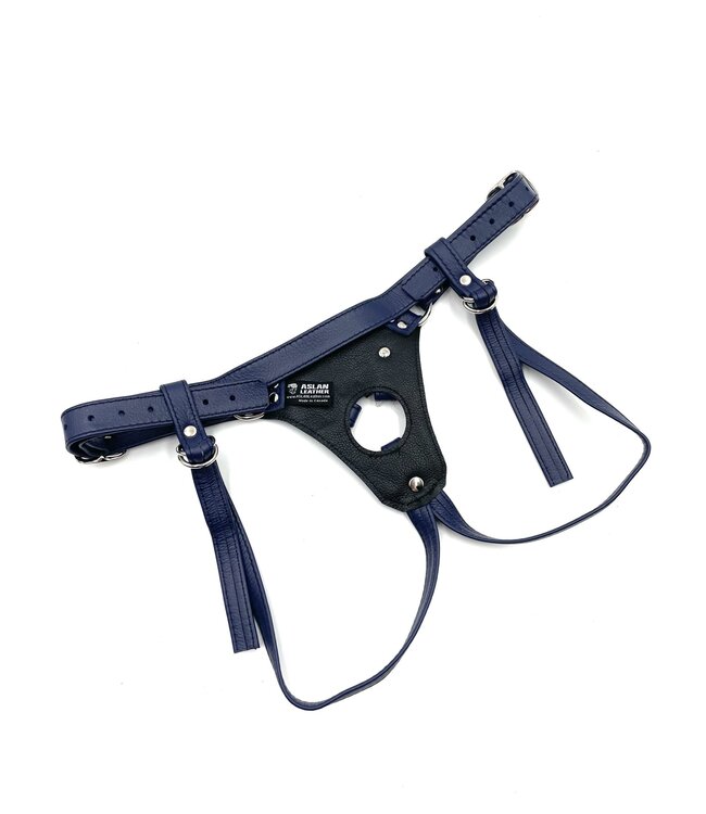 Prince Jaguar  Dildo Harness | Aslan Leather