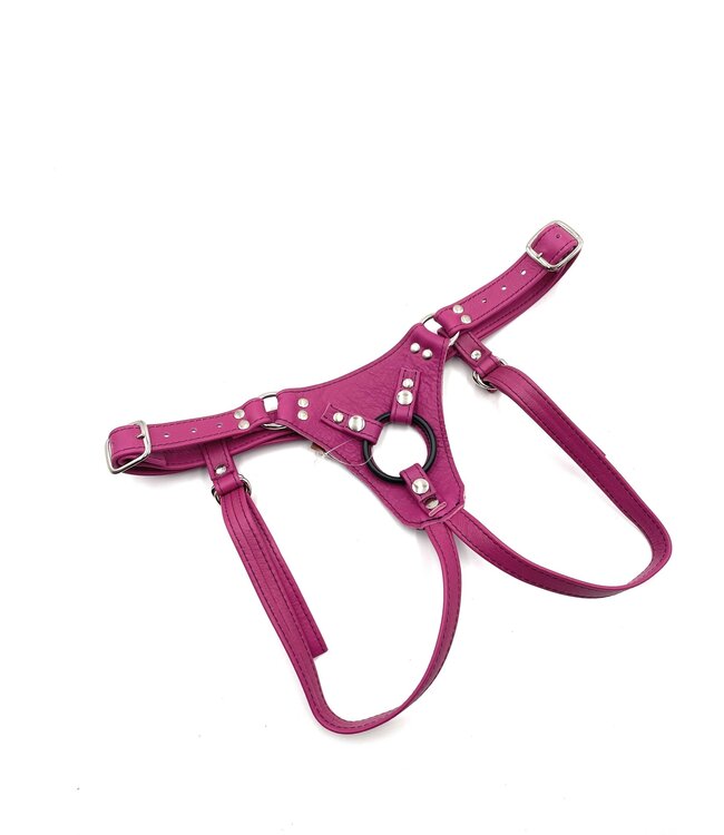 Nicki Jaguar Dildo Harness | Aslan Leather