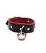 Leather Bondage Lockable Collar