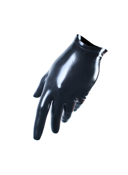 VexClothing Cropped latex  gloves