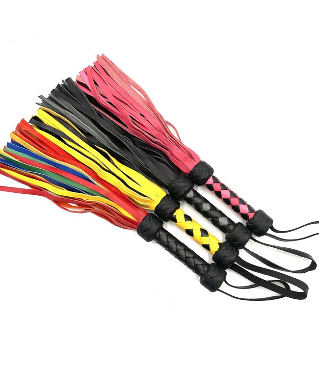 Cowhide Short Floggers