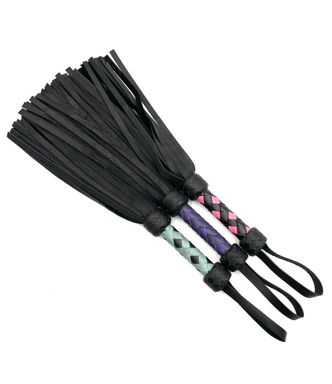 Elk Leather Floggers short