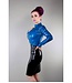 Knee Length Latex Pencil Skirt