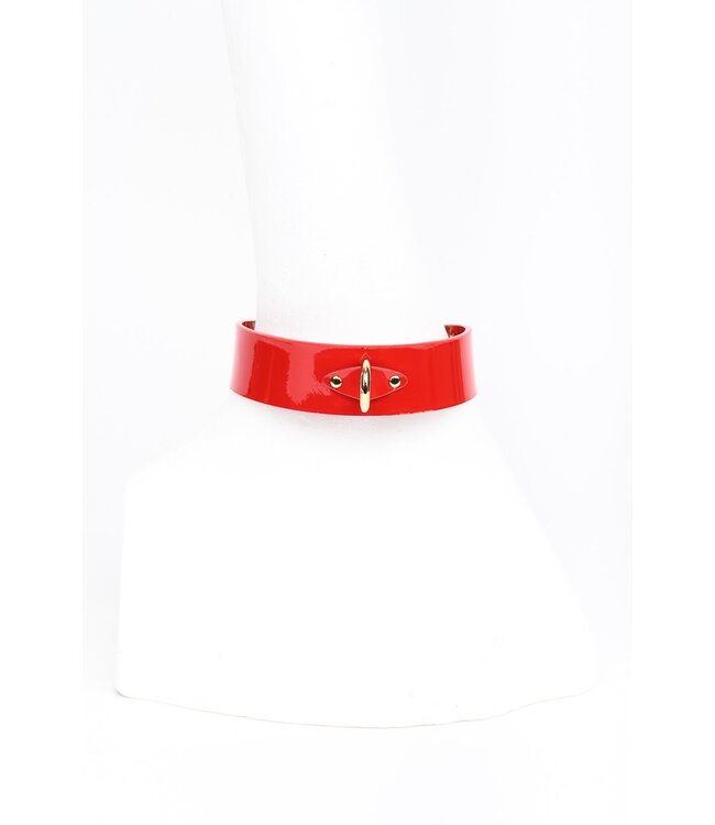 Roja Leather Collar | Glamour Kink