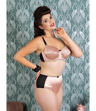 Whatkatiedid Blush satine knickers