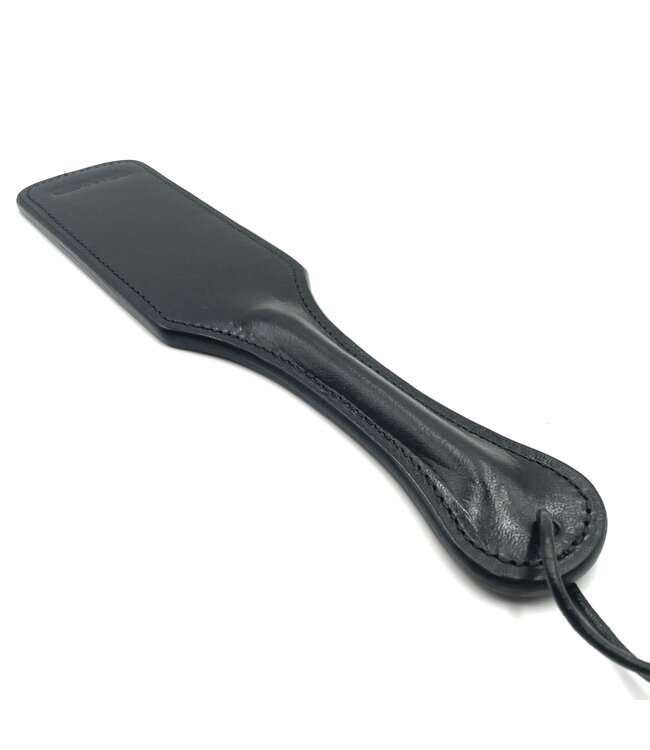 Intro to Spankings Leather Paddle | BDSM Impact Tools