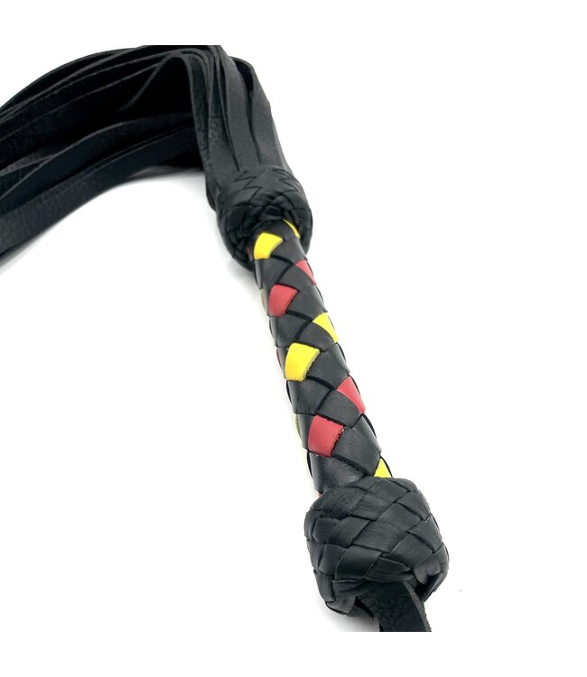 Cowhide Bondage Flogger | Heavy BDSM Impact Play