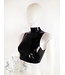 Sleeveless Latex Crop Top