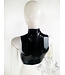 Sleeveless Latex Crop Top