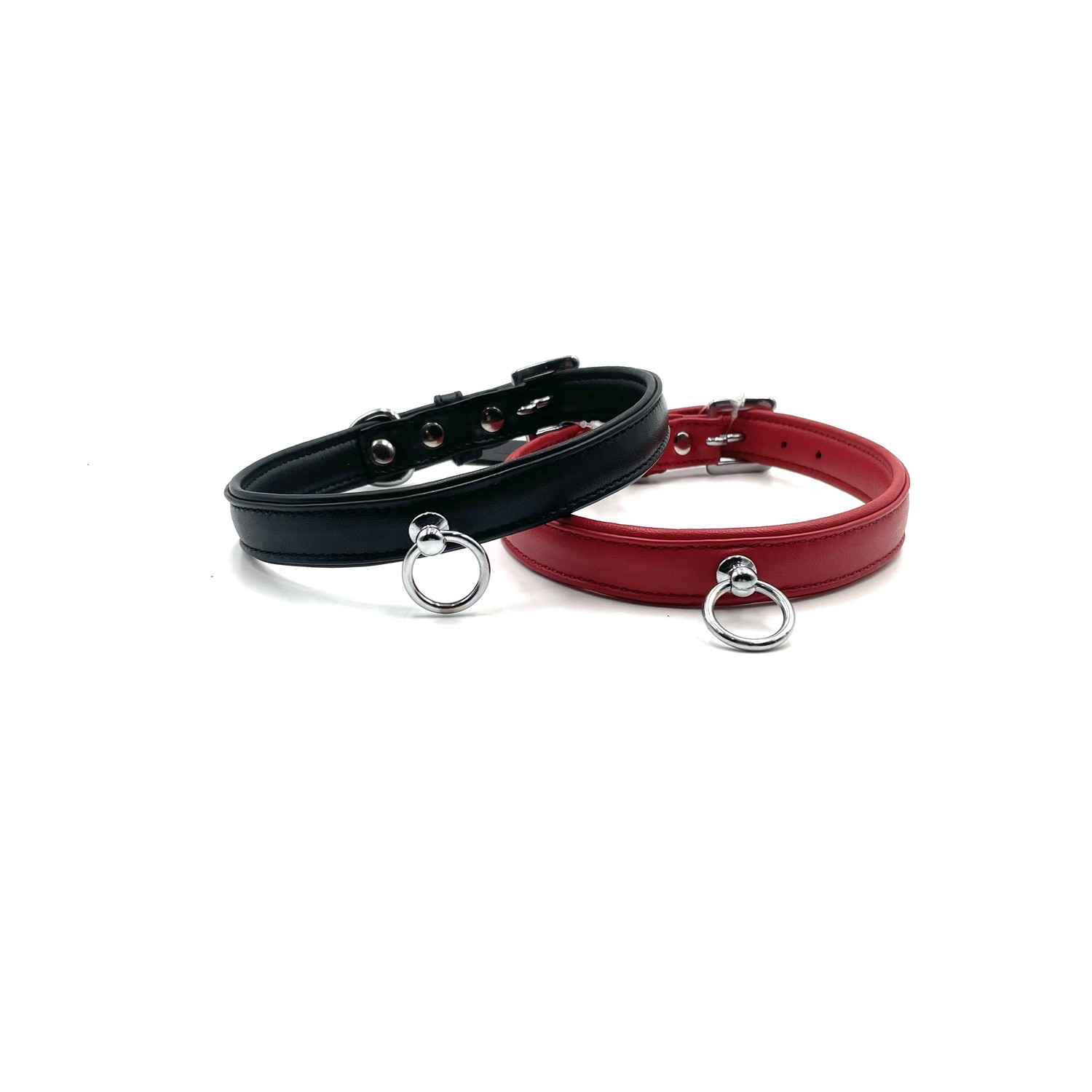 Simple Sub Leather Collar | BDSM Gear | Bondage Collars | Spanked ...