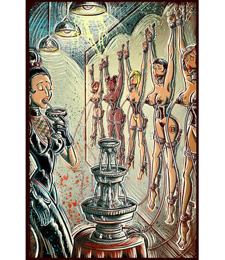 Bondesque Milking Wall | Kinky Wall Art
