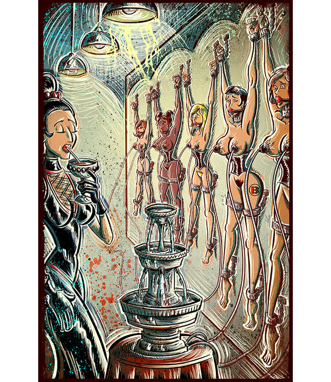 Milking Wall | Kinky Wall Art