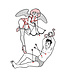 Kinky Greeting Cards - BE MINE