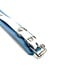 Crystal Blue  Leather Collar | Jagual Collection By Aslan Leather