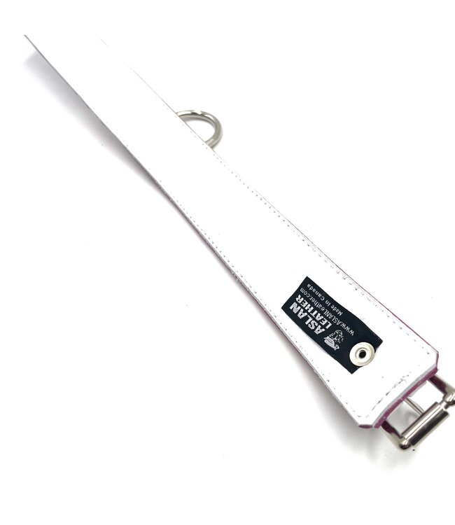 Candy Pink Leather Collar | Jaguar Collection  By Aslan Leather