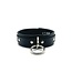 Aslan Leather Black Leather Collar | Jaguar Collection