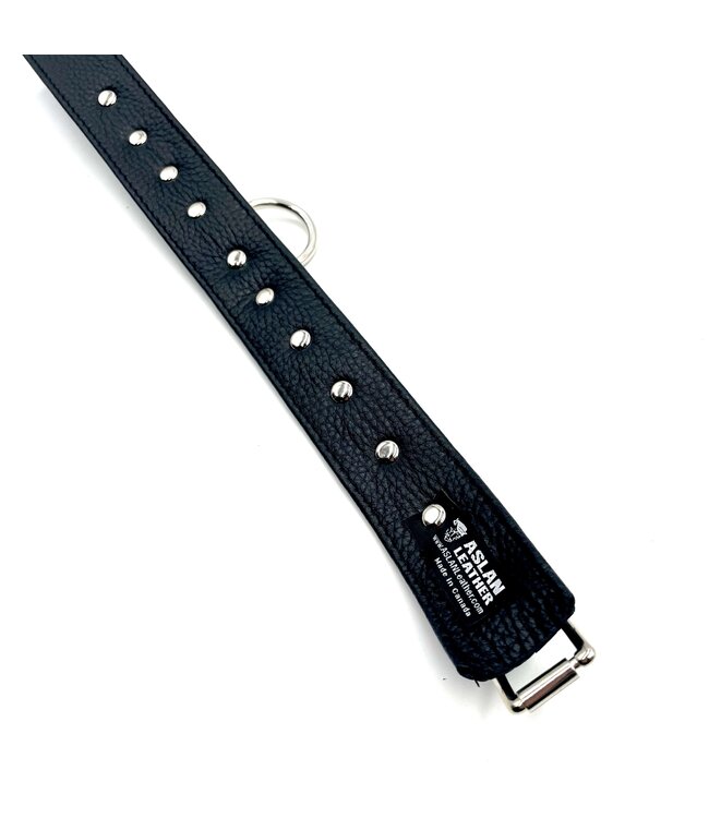 Cumfy Bondage Locking  Collar | Aslan Leather