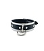 Aslan Leather Black and White Leather Collar | Jaguar Collection