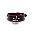 Red and Black Leather Collar | Jaguar Collection By Aslan Leather
