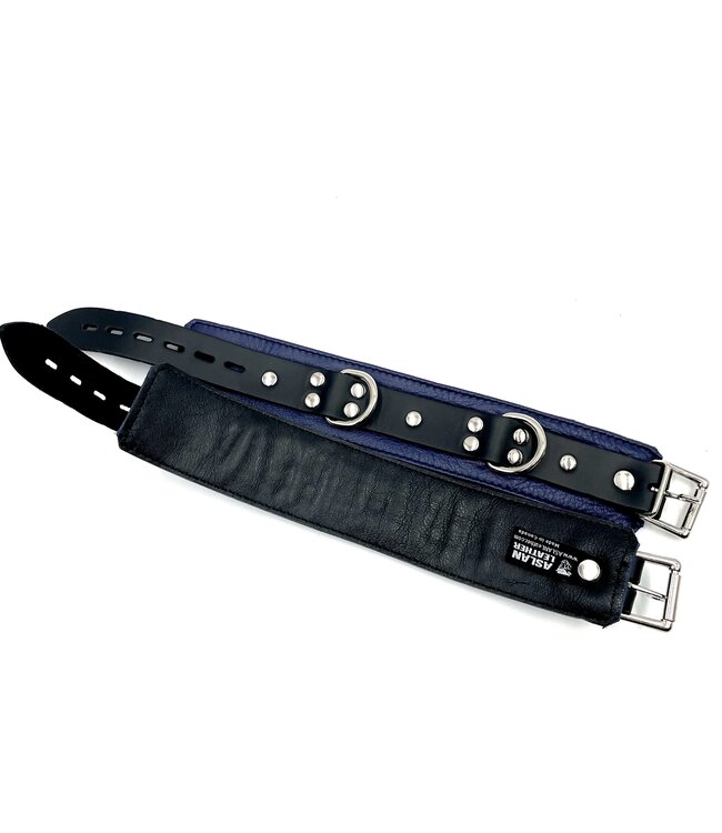 Purple Wrist Cuffs | Jaguar Collection By Aslan Leather