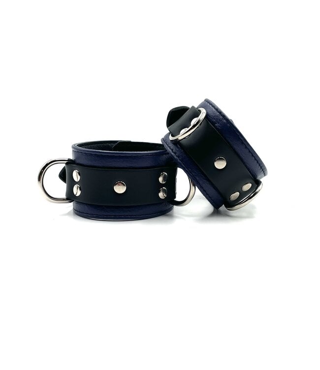 Purple Wrist Cuffs | Jaguar Collection By Aslan Leather