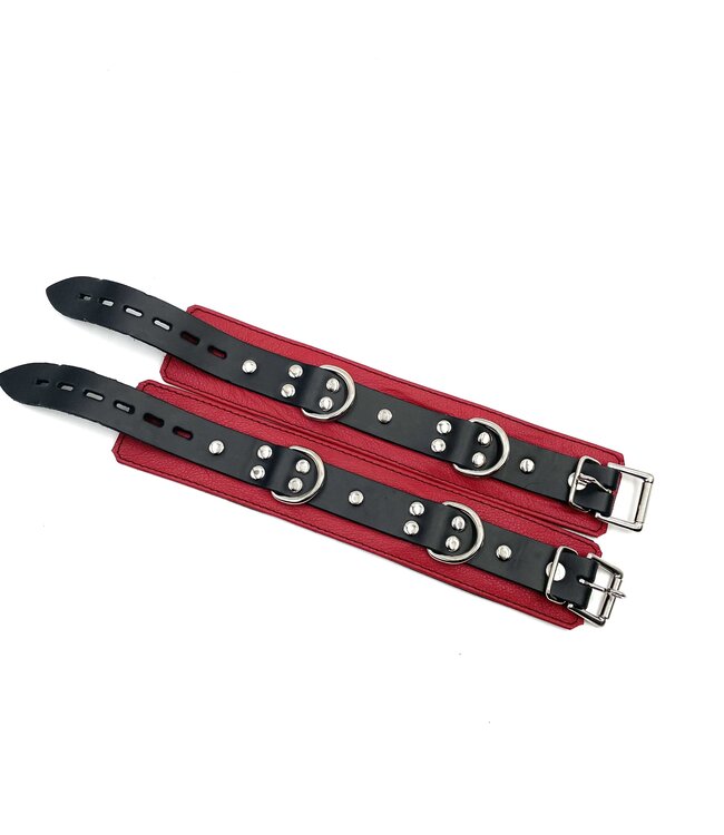 Jaguar Red Ankle Cuffs