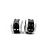 Aslan Leather Black White Wrist Cuffs | Jaguar Collection