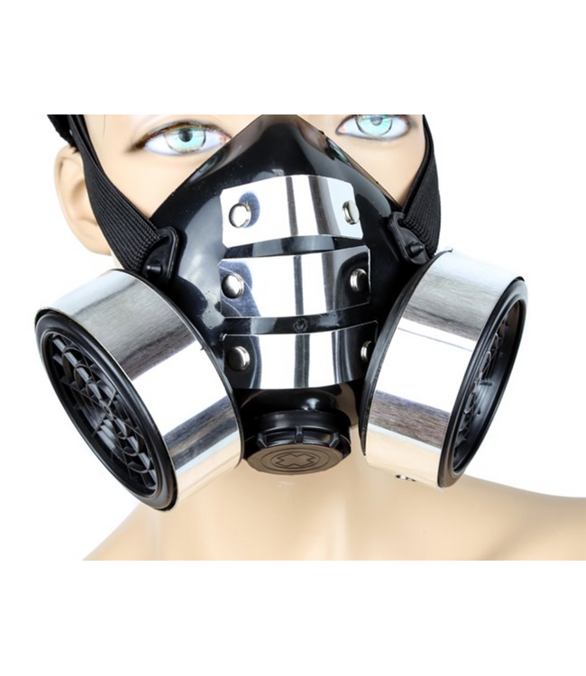 Gas Mask with metal Plates
