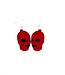 Latex hood Earrings