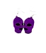 Latex hood Earrings