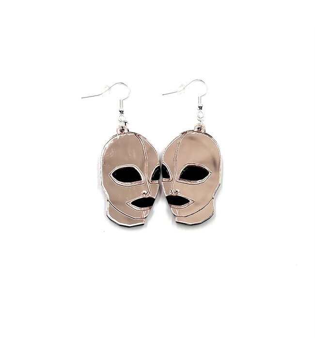 Latex hood Earrings