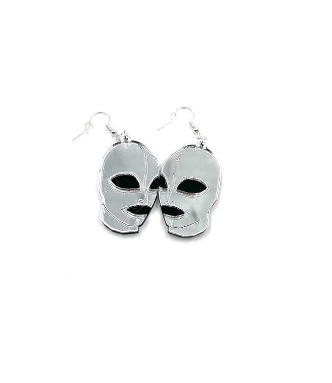 Latex hood Earrings