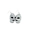 Latex hood Earrings