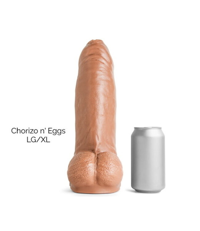Chorizo n'eggs Dildo  Hankey's Toys