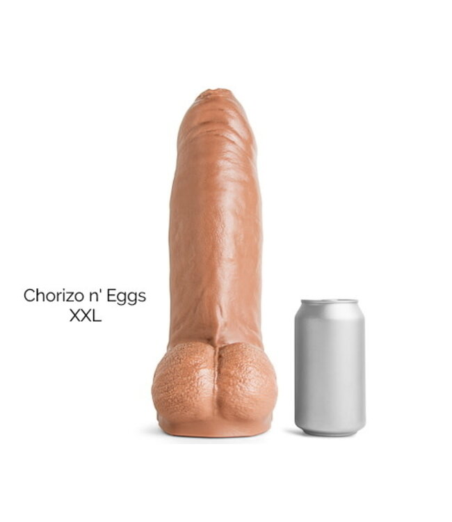 Chorizo n'eggs Dildo  Hankey's Toys