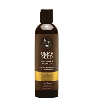 Earthly Body EB Hemp | Massage Oil