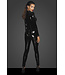 Long Button-Up Shiny PVC Catsuit