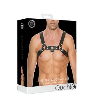 Shots America Ouch Chest Bulldog Harness