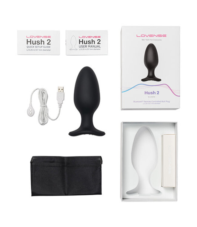 Lovense Hush 2 | App-Controlled Vibrating Plug