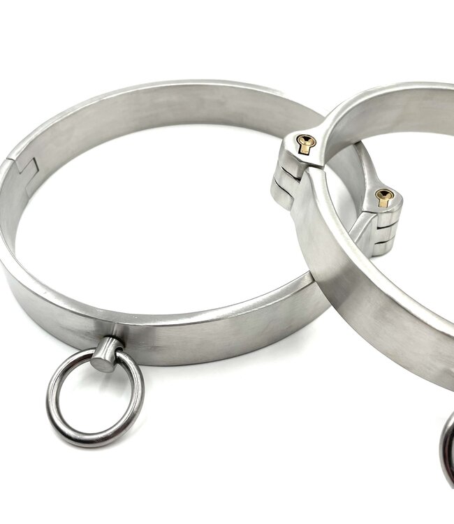 Brushed Stainless Steel Own Me Collar