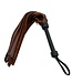 Cowhide Sting Flogger with Laced Handle