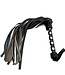 Cowhide  Flogger With Diamond Braid Handle.