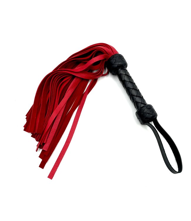 Short Deerskin Bondage Flogger | BDSM Impact Play
